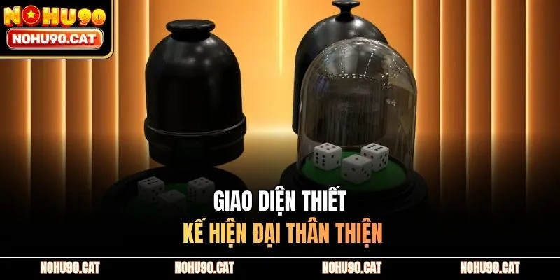 Giao diện thiết kế hiện đại thân thiện